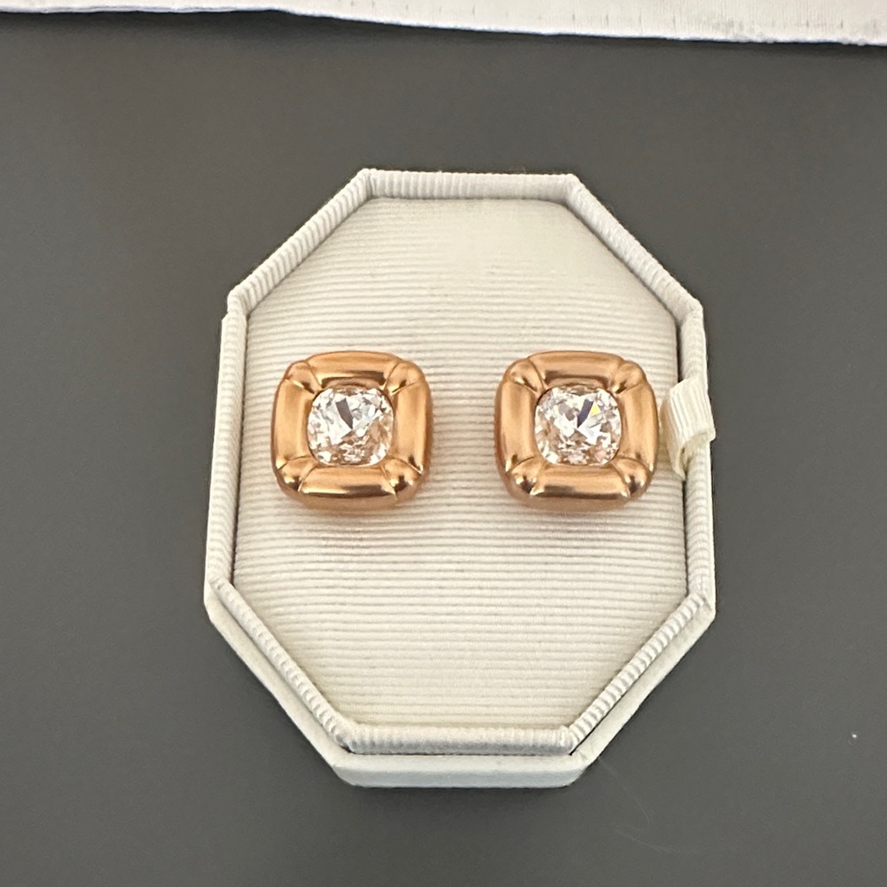 BNIB Rose Gold Swarovski Dulcis Earrings